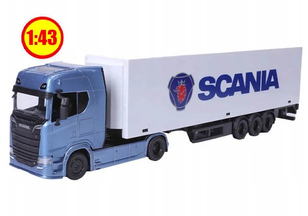 SCANIA 770S  CON FURGON BL 1/43