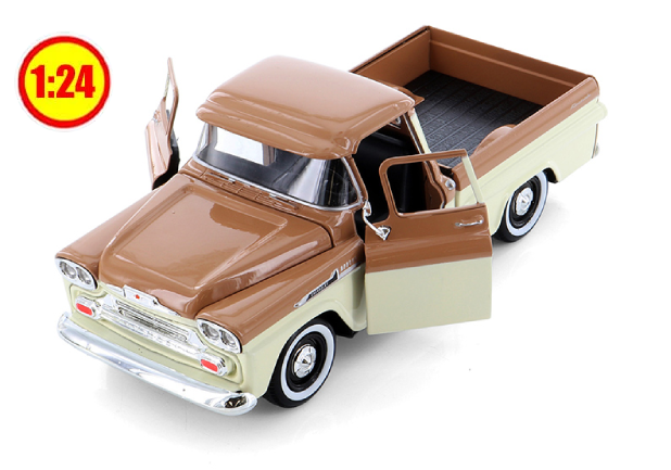 CHEVROLET APACHE FLEETSIDE PICK UP 1958 BRCR 1/24 