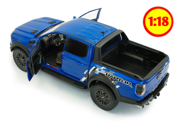 FORD RANGER RAPTOR BL RAYO AZUL 2024 1/18 — foto 3