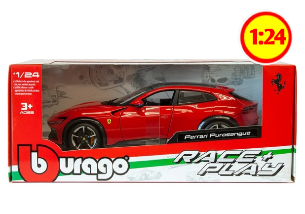 FERRARI PUROSANGUE ROJO 1/24 — foto 4