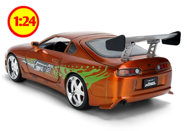 TOYOTA SUPRA COLOR NARANJA BRUSH FINISH 1/24 RAPIDOS Y FURIOSOS 1/24  — foto 2