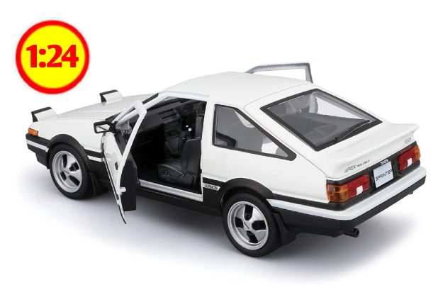 TOYOTA COROLLA SPRINTER TRUENO AE86 BLANCO 1/24 — foto 3