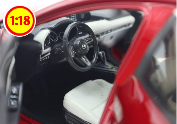 MAZDA 3 AXELA ROJO RED SOUL 2019 1/18 — foto 4
