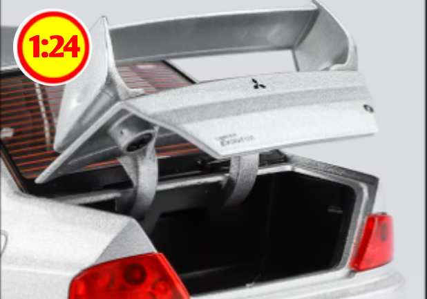 MITSUBISHI LANCER EVO 9 SILVER 1/24 — foto 4