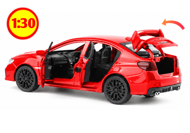 SUBARU WRX STI  RED 1/30 — foto 2