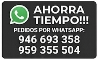 Ahorra Tiempo - Pedidos por WhatsApp